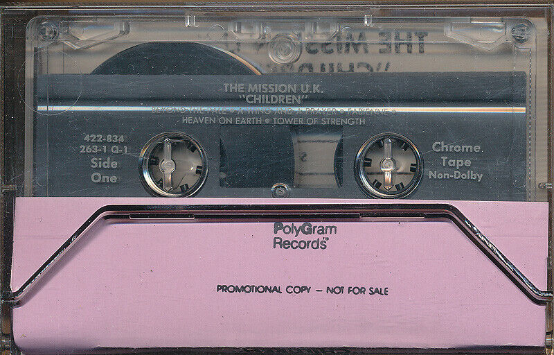 The Mission UK - Children - Rare Promotional Cassette LP
