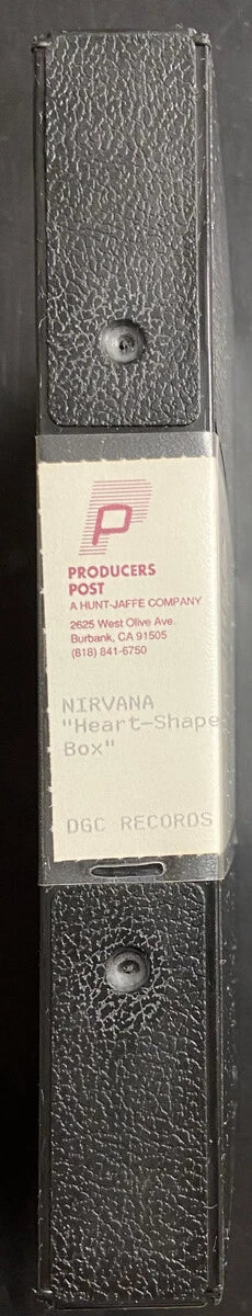 NIRVANA - Heart Shaped Box RARE Promotional Only VHS Single