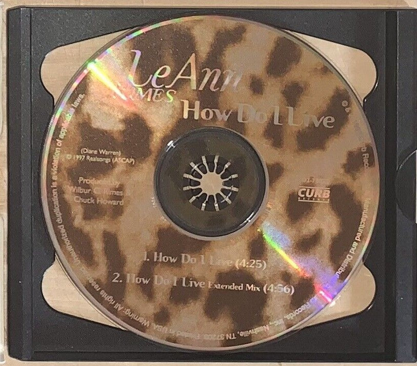 Lee Ann Rimes - How Do I Live 2 Version Cd Single RARE "Slide Pack"
