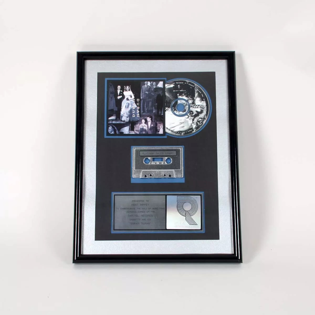 Duran Duran - Wedding Album RIAA Platinum Sales Award