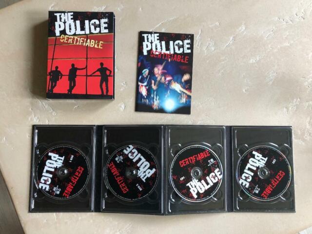 The Police - Certifiable - U.S. 4-Disc Box Set - 2xDVD & 2xCD