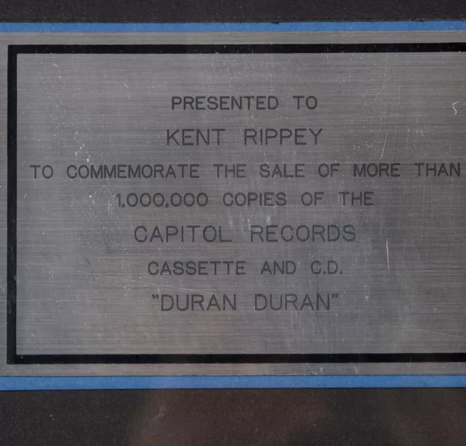 Duran Duran - Wedding Album RIAA Platinum Sales Award