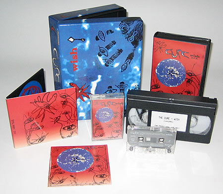 The Cure - WISH Super RARE Promo ONLY Box Electronic Press Kit