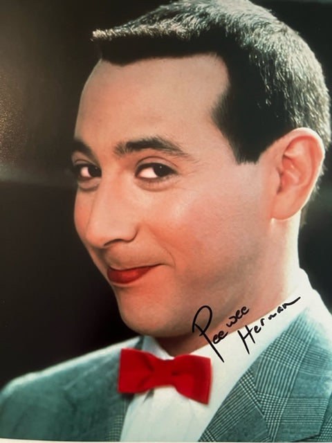 Pee Wee Herman - Paul Rubens Signed 8 x 10 Photo