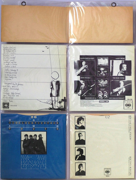 U2 VERY RARE 7" Singles Package "4 U2 Play" Sunrise Labels