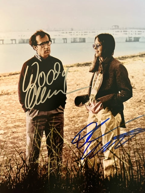 Annie Hall - Autographed 8 x 10 Photo Woody Allen & Diane Keaton
