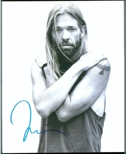 Taylor Hawkins - Foo Fighters - Autographed 8 x 10
