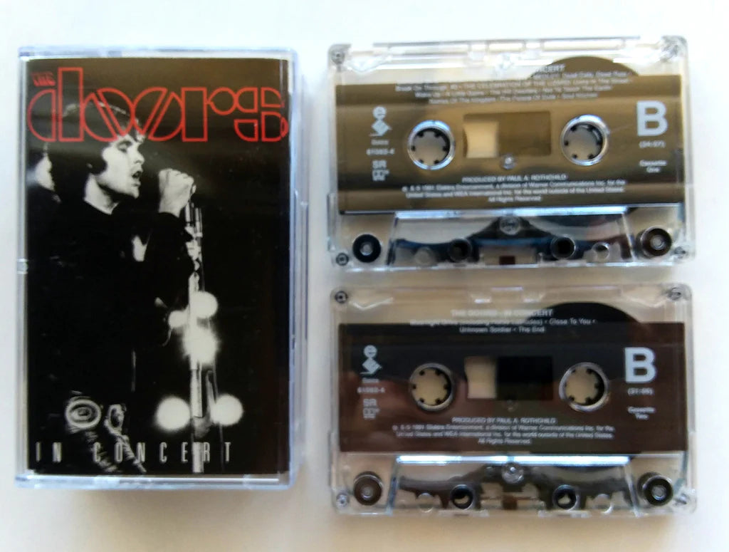 The Doors - In Concert   U.S. Double Cassette In Slipcase