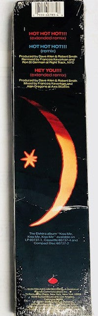 The Cure - Hot Hot Hot     RARE U.S.  Long box Cassette Single  Still Factory Sealed