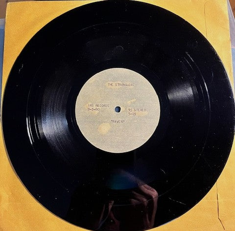 The Stranglers - Duchess / Raven     Unique 10" Metal Studio Acetate