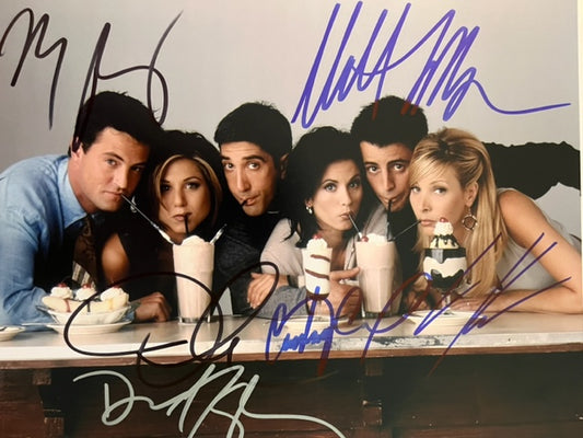 FRIENDS - Cast Signed 8 x 10 Photo