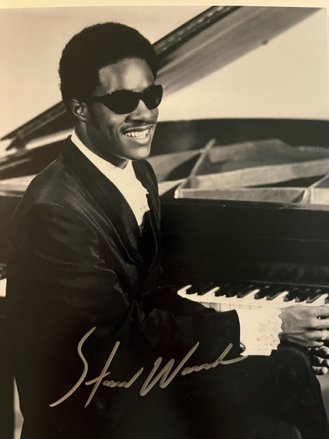 Stevie Wonder - Musical Icon - Autographed 8 x 10 Photo