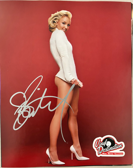 Britney Spears Hand Signed 8 x 10