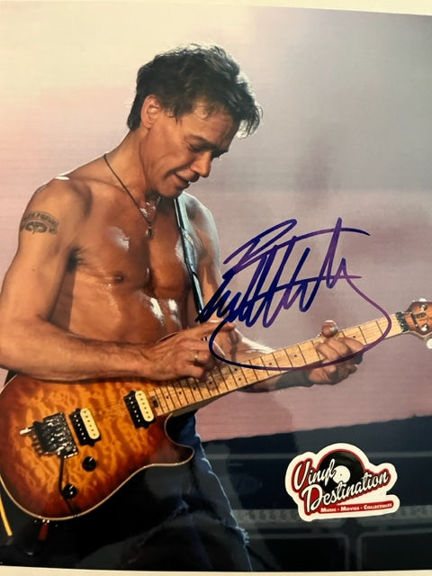 Rock Legend - Eddie Van Halen - Hand Signed 8 x 10 Photo