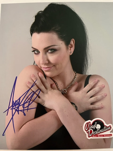 Amy Lee - Evanessence - Hand Signed 8 x 10 Photo