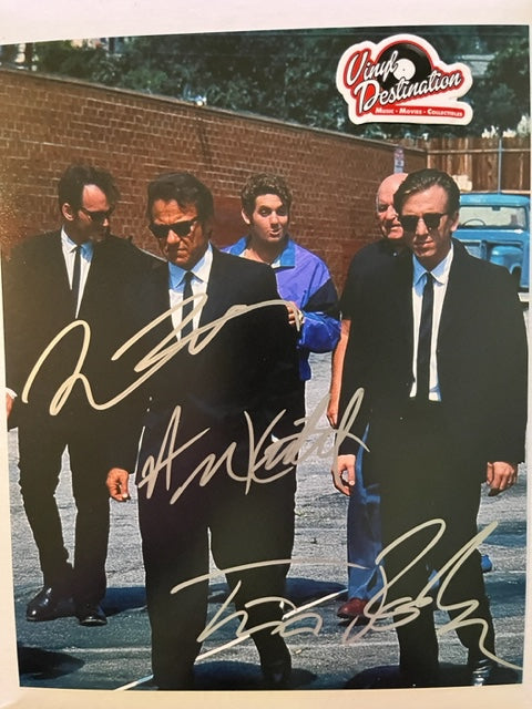 Reservoir Dogs - Cast Signed 8 x 10 Photo    Roth - Tarantino - Keitel