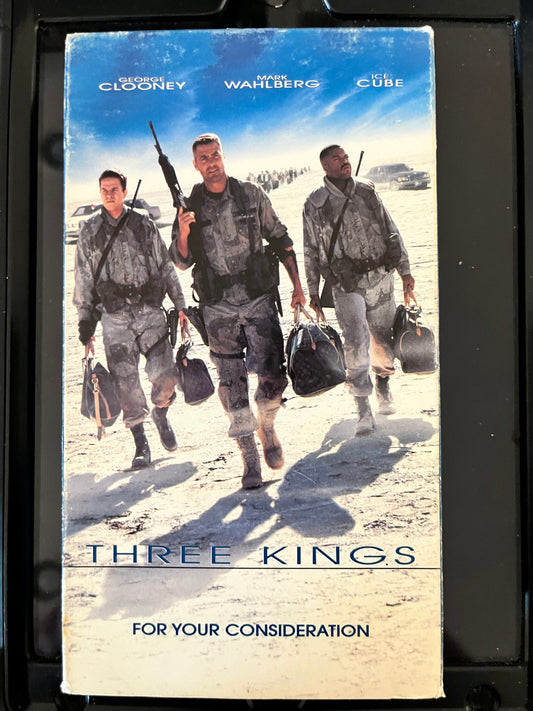 Three Kings - RARE Promotional ONLY VHS Screener