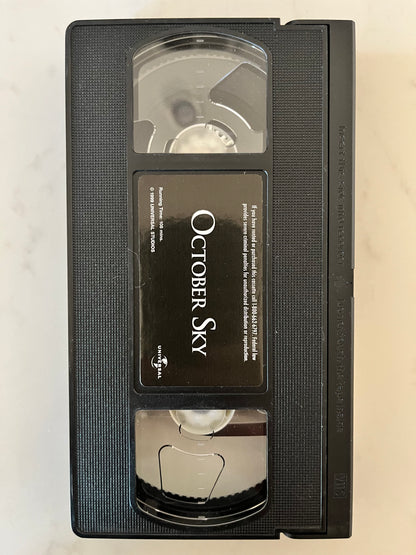 October Sky - RARE Promotional ONLY Screener VHS
