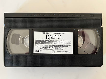 RADIO - RARE Promotional ONLY VHS Screener