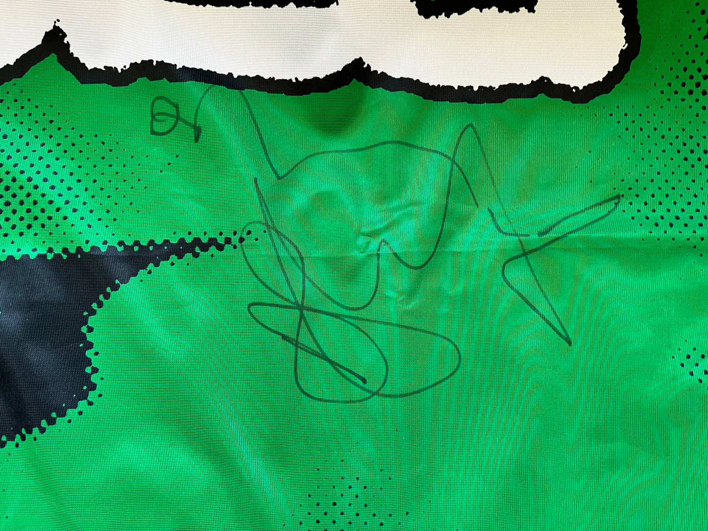 DEPECHE MODE - Fully Signed EXCITER In-Store Promotional Cloth Banner HUGE