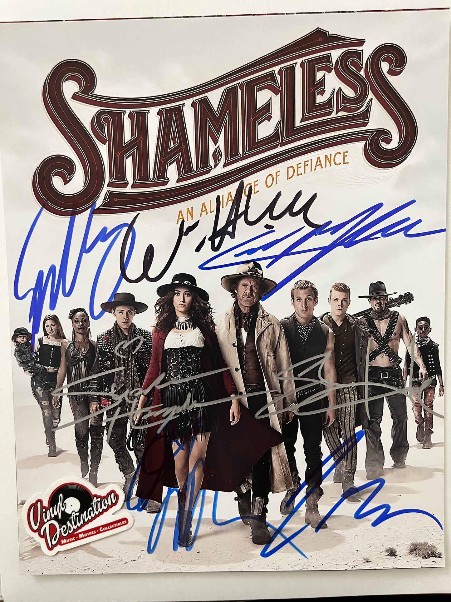 Shameless - Cast Signed 8 x 10 Photo