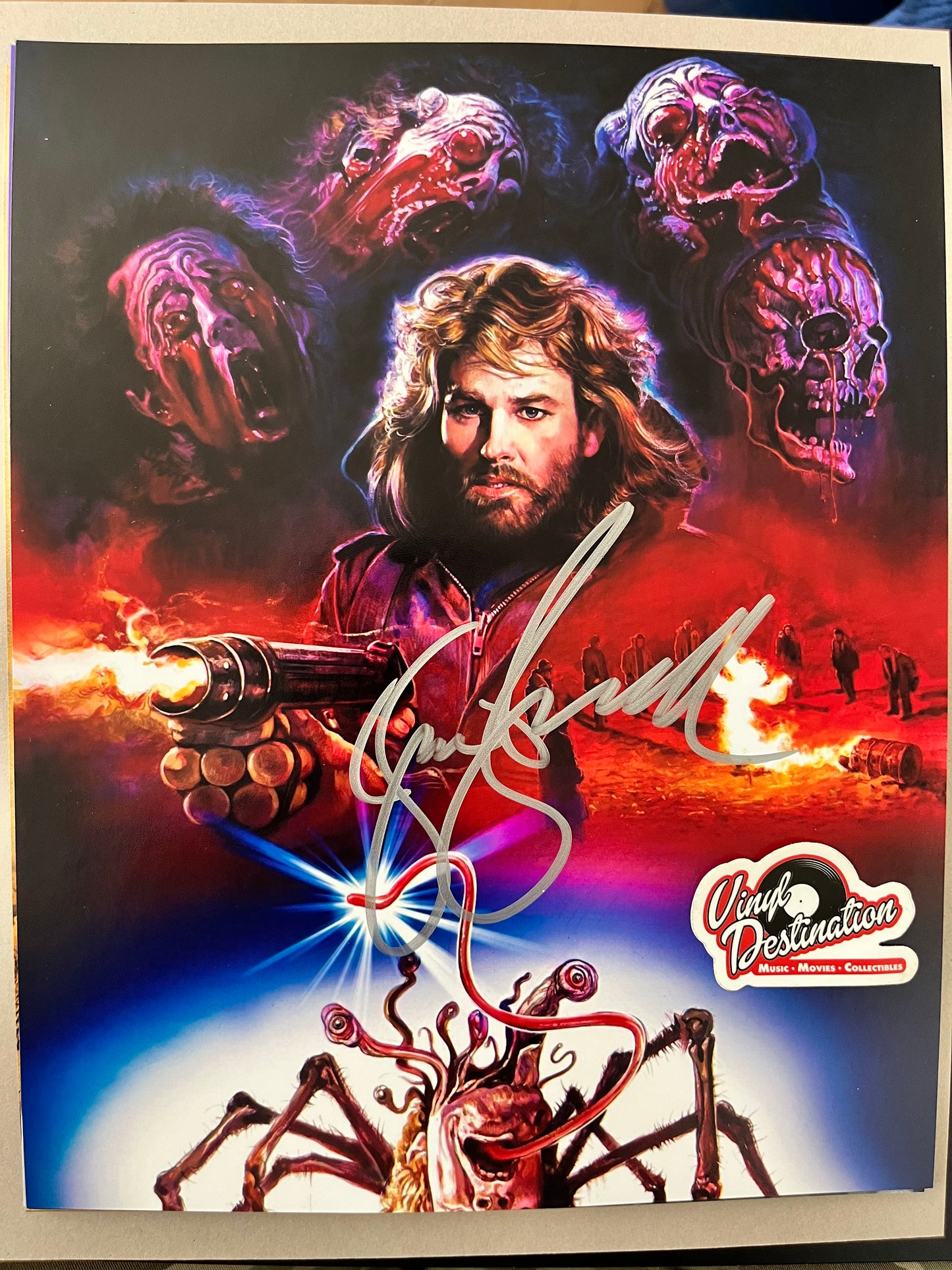 Kurt Russell - The Thing - Hand Signed 8 x 10 Photo