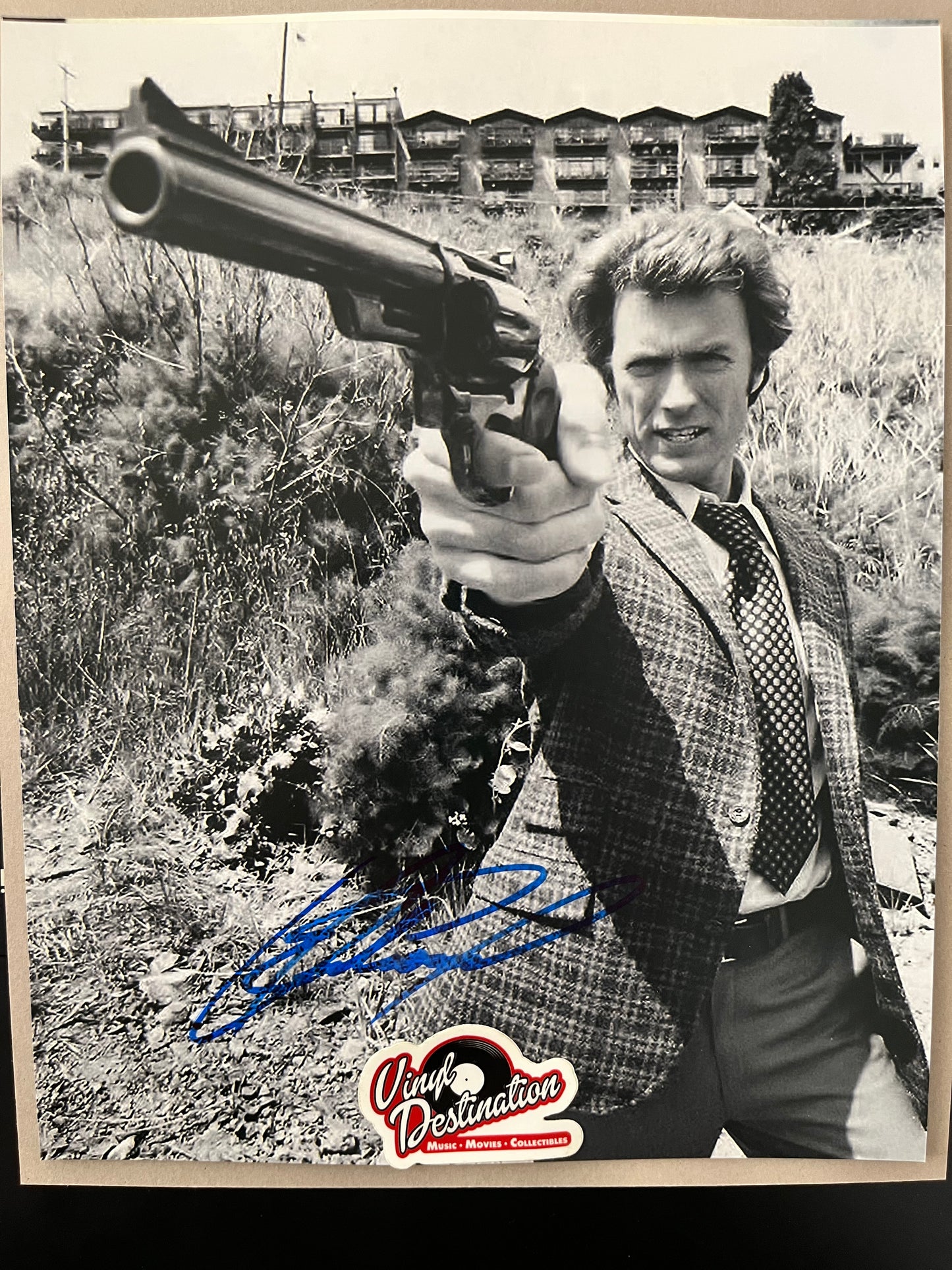 Clint Eastwood As Dirty Harry - Hand Signed 8 x 10 Photo