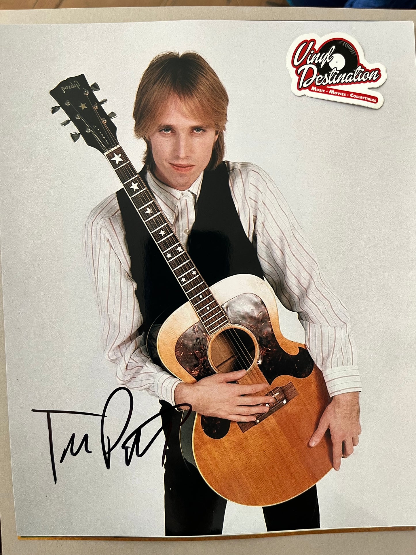 Tom Petty - Rock Icon - Hand Signed 8 x 10 Photo