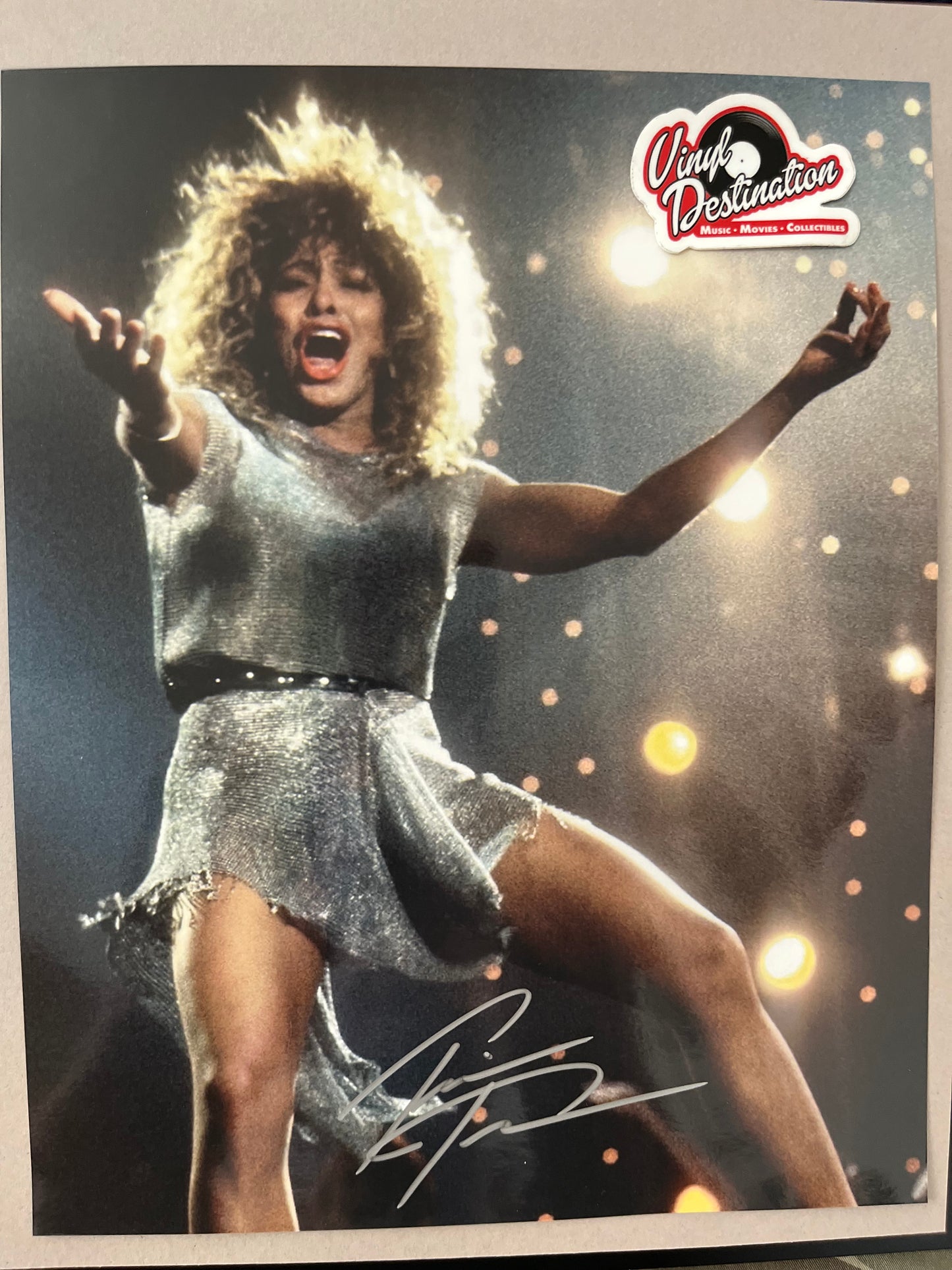 Tina Turner - Musical Icon - Hand Signed 8 x 10 Photo