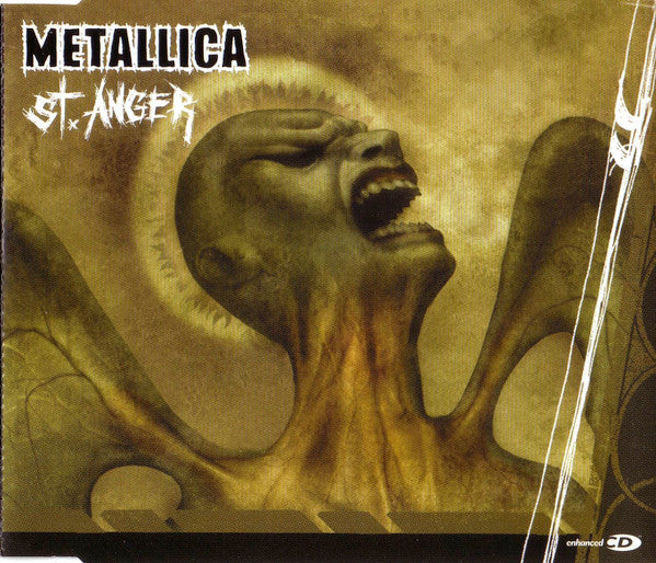 Metallica - St. Anger   U.K. Enhanced 5-Track CD Single With Video