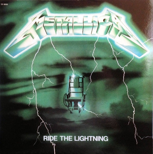 Metallica - ride The Lightning Import LP- Rare Green Cover - Gold vinyl