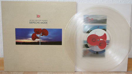 Depeche Mode - Music For The Masses - VERY RARE Clear Vinyl + Promo Only 12" Single