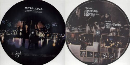 Metallica - S & M Live - RARE Brazil 12" LP Picture Disc