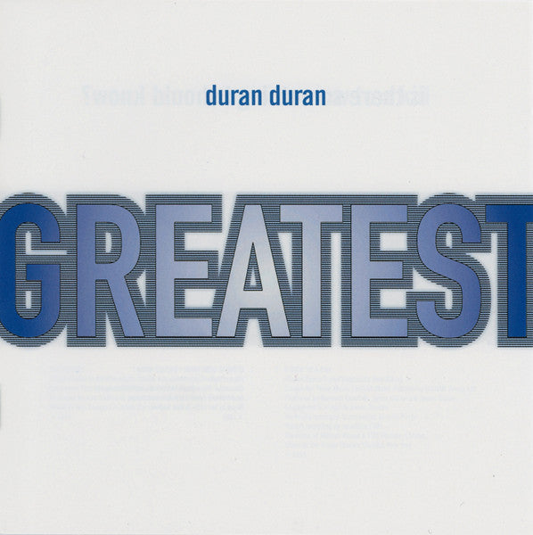 Duran Duran - Greatest - European Import CD LP