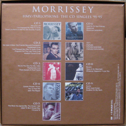 Morrissey - HMV/Parlophone : The CD Singles '91-'95 - Nine Disc Box Set