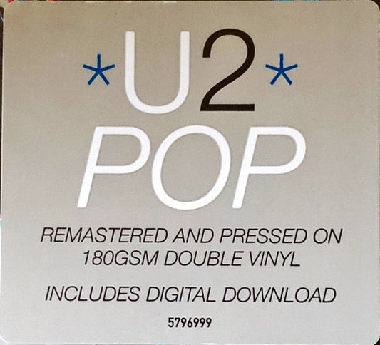 U2 - Pop     2-LP Import 180 Gram Pressing   *NEW*