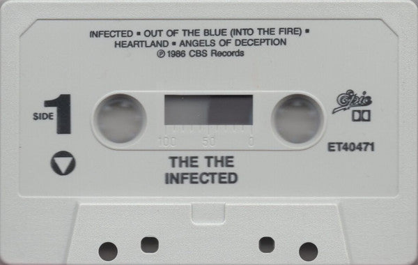 The The - Infected   U.S. Cassette LP