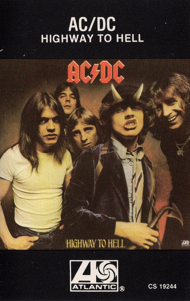 AC/DC - Highway To Hell  U.S. Cassette LP