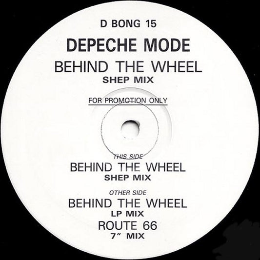 Depeche Mode - Behind The Wheel (Remix) / Route 66 - Rare U.K. Promo ONLY 12" Single