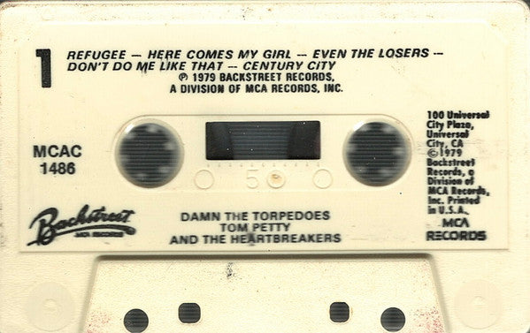Tom Petty & The Heartbreakers - Damn The Torpedoes   U.S. Cassette LP