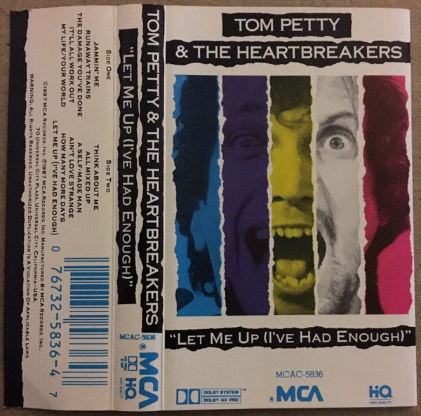 Tom Petty & The Heartbreakers - Let Me Up (I've Had Enough)  U.S. Cassette LP