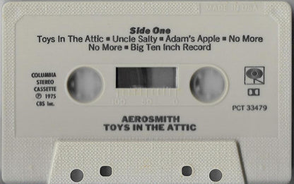 Aerosmith - Toys In The Attic    U.S. Cassette LP
