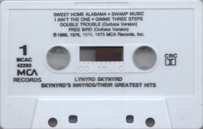Lynyrd Skynyrd - Skynyrd's Innyrds: Their Greatest Hits    U.S. Cassette LP