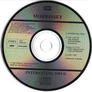 Morrissey - Interesting Drug - 5-Track Japanese CD EP