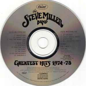 Steve Miller Band - Greatest Hits 1974-78  U.S. CD LP BMG Record Club Issue