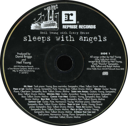 Neil Young And Crazy Horse - Sleeps With Angels    U.S. CD LP