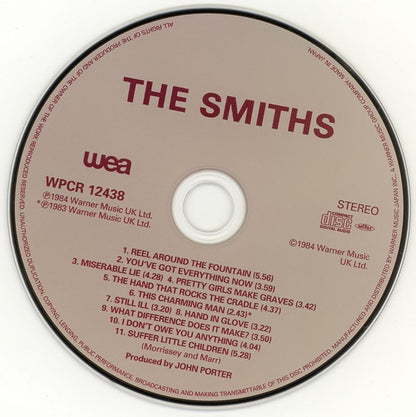 The Smiths - Debut Album - Japanese Pressing 2006 Paper Sleeve