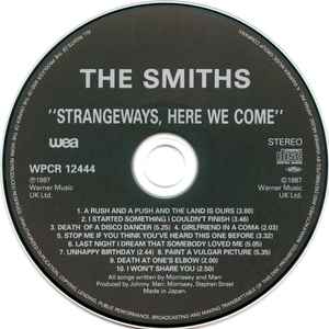 The Smiths - Strangeways Here We Come - Japanese Paper Sleeve Pressing - 2006