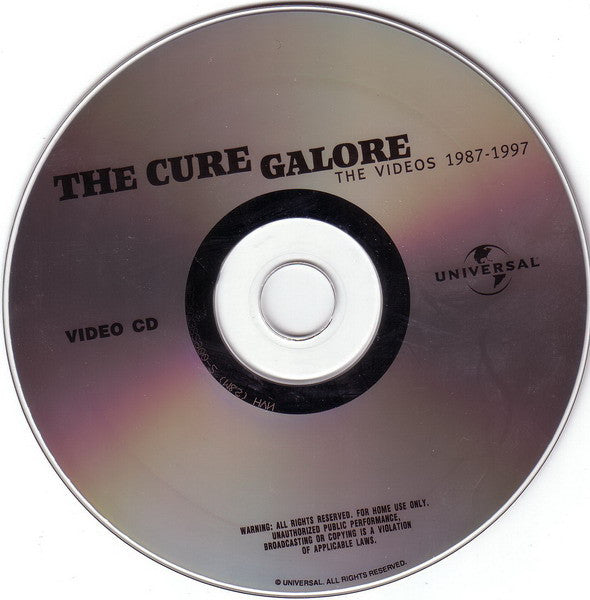 The Cure - Galore - RARE CDV - Malaysia Only Import