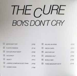 The Cure - Boys Don't Cry - RARE Withdrawn 13-Track First Europe Issue